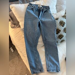 Abercrombie and Fitch 
The 90s straight ultra high rise